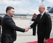 Президент Азербайджана Ильхам Алиев прибыл с официальным визитом в Боснию и Герцеговину (ФОТО/ВИДЕО)