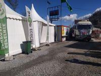 По Лачинской дороге беспрепятственно проехала автоколонна МККК (ФОТО)