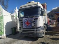 По Лачинской дороге беспрепятственно проехала автоколонна МККК (ФОТО)