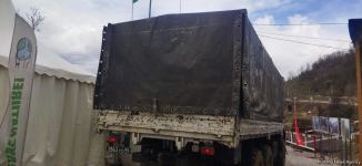 По Лачинской дороге беспрепятственно проехали 8 автомобилей миротворцев (ФОТО)