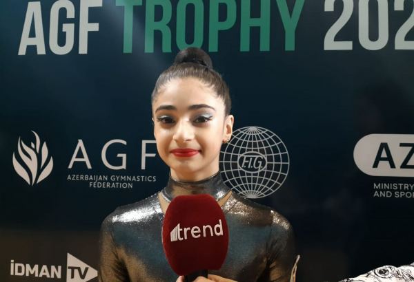 Соревнования Международного турнира AGF Trophy проходят прекрасно – юная азербайджанская гимнастка