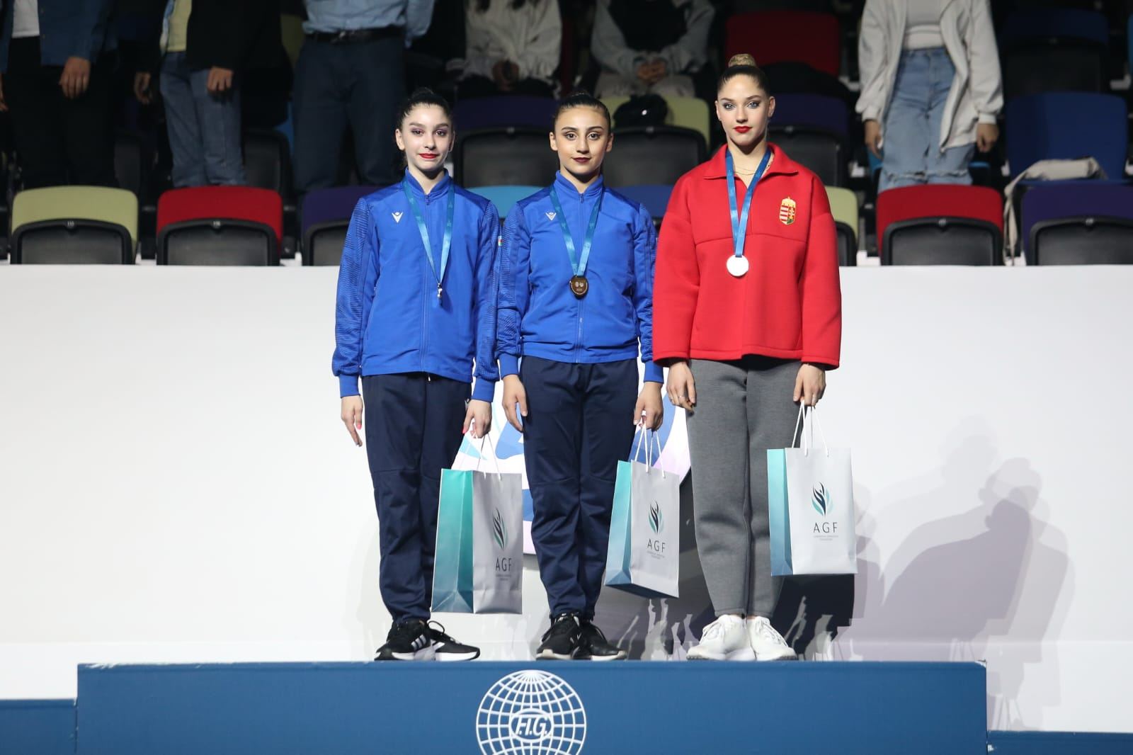 В Баку прошла вторая церемония награждения победителей Международного турнира AGF Trophy: у Азербайджана два "золота" и два "серебра" (ФОТО)