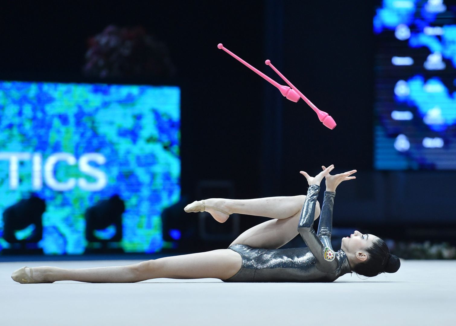 В Баку стартовал второй день соревнований Международного турнира по художественной гимнастике AGF Trophy (ФОТО)