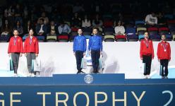 В Баку прошла вторая церемония награждения победителей Международного турнира AGF Trophy: у Азербайджана два "золота" и два "серебра" (ФОТО)