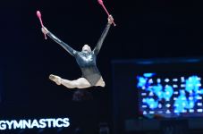 В Баку стартовал второй день соревнований Международного турнира по художественной гимнастике AGF Trophy (ФОТО)