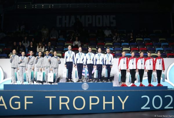 Международный турнир AGF Trophy в Баку: церемония награждения победителей (ФОТО)