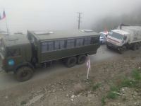 По Лачинской дороге беспрепятственно проехали еще 10 транспортных средств миротворцев (ФОТО)