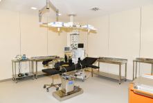 Президент Ильхам Алиев и Первая леди Мехрибан Алиева ознакомились с условиями, созданными в родильном доме и детской поликлинике Сальянской районной центральной больницы (ФОТО/ВИДЕО)