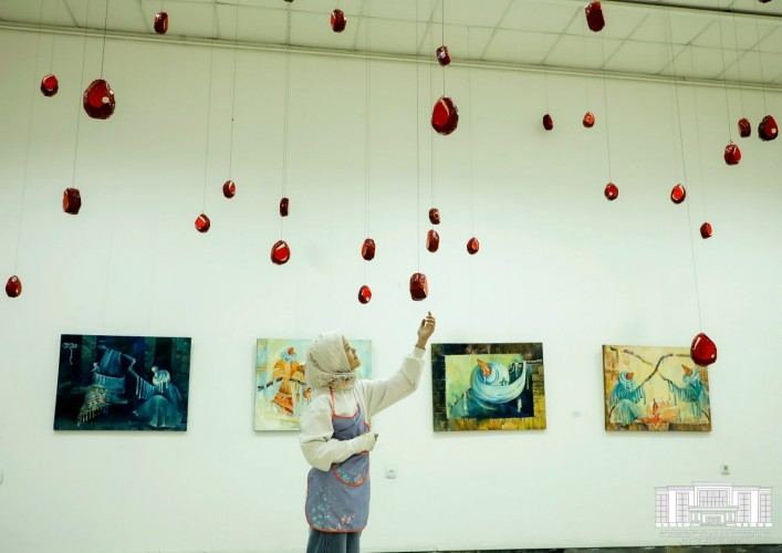 Работы азербайджанских мастеров в рамках проекта ТЮРКСОЙ в Ташкенте. Сакит Мамедов награжден золотой медалью (ФОТО)