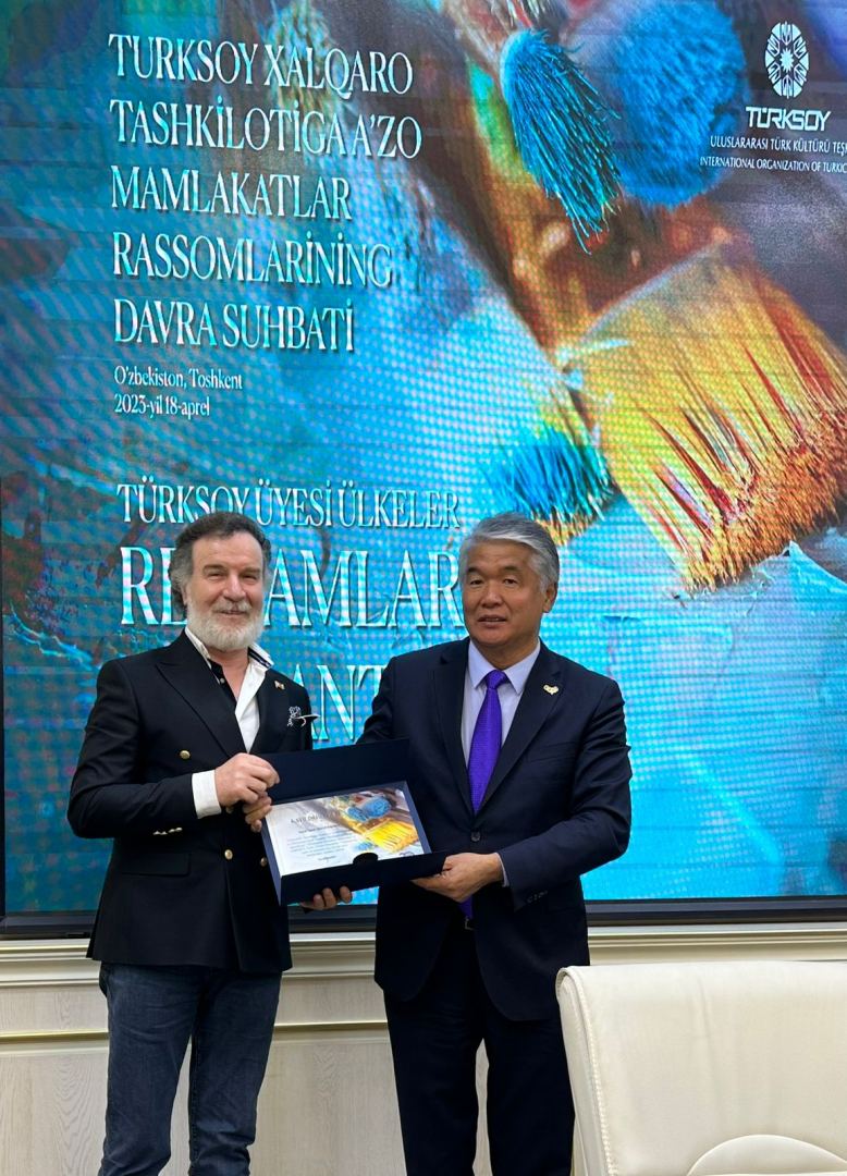 Работы азербайджанских мастеров в рамках проекта ТЮРКСОЙ в Ташкенте. Сакит Мамедов награжден золотой медалью (ФОТО)