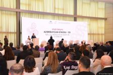 В Центре Гейдара Алиева открылся кинофорум "Азербайджанское кино - 125: Реальность, вызовы и цели" (ФОТО)