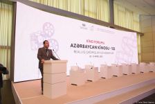 В Центре Гейдара Алиева открылся кинофорум "Азербайджанское кино - 125: Реальность, вызовы и цели" (ФОТО)