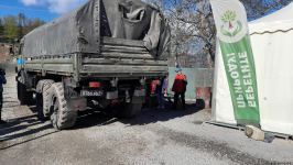 По Лачинской дороге беспрепятственно проехали 5 автомобилей миротворцев (ФОТО)