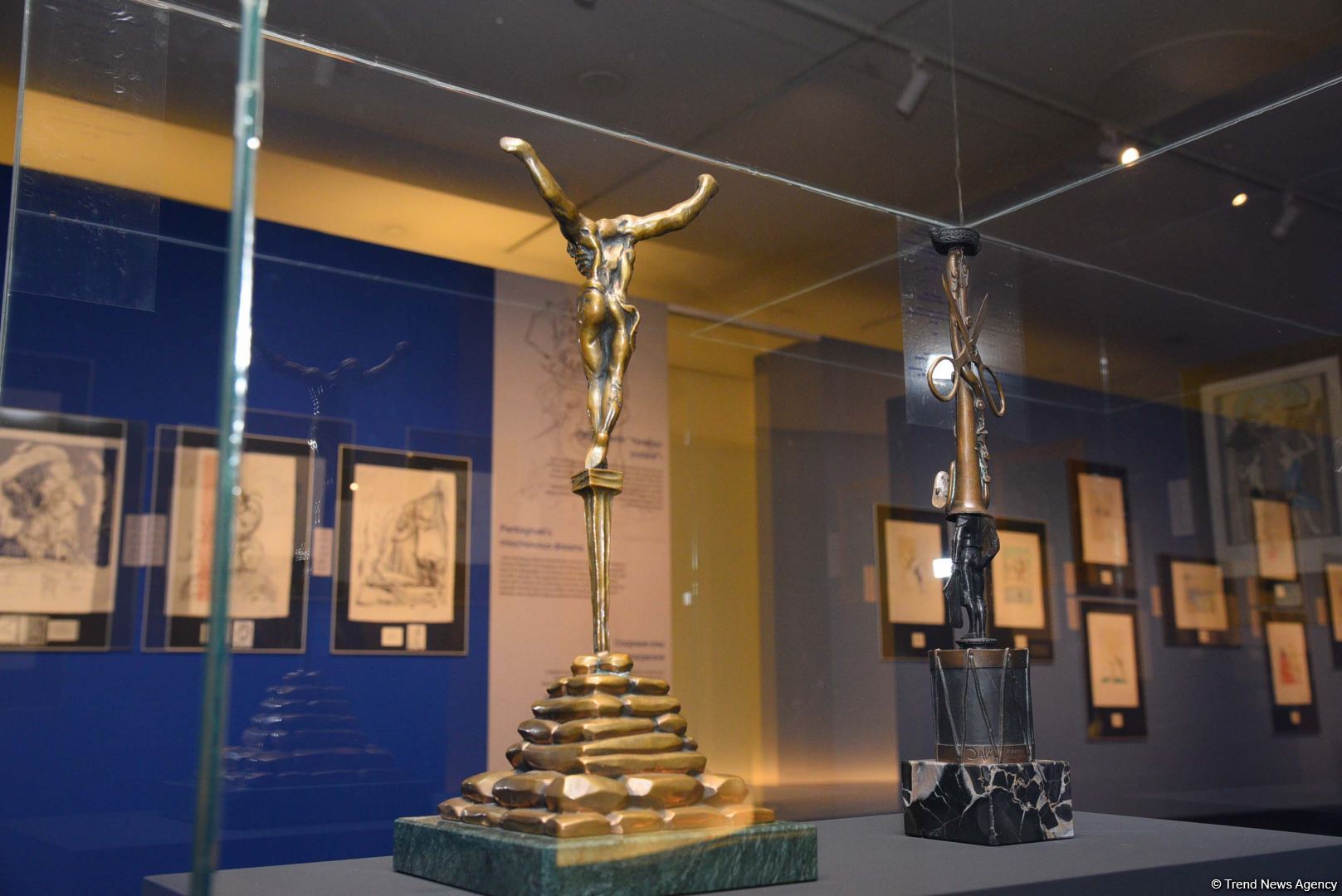 Впервые в Азербайджане открывшаяся выставка произведений Сальвадора Дали в Центре Гейдара Алиева вызвала большой интерес (ВИДЕО/ФОТО)