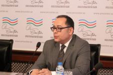 В Азербайджане прошел брифинг для представителей дипкорпуса по вопросам деятельности по разминированию (ФОТО)