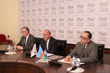 В Азербайджане прошел брифинг для представителей дипкорпуса по вопросам деятельности по разминированию (ФОТО)