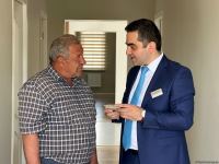 Мобильная служба ASAN xidmət оказала услуги гражданам в освобожденном от оккупации селе Талыш (ФОТО)