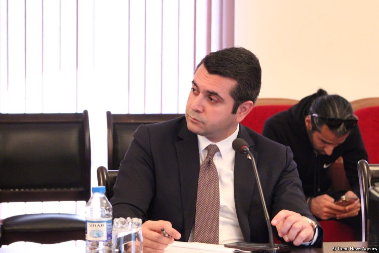 В Азербайджане прошел брифинг для представителей дипкорпуса по вопросам деятельности по разминированию (ФОТО)