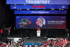 Президент Ильхам Алиев и Президент Реджеп Тайип Эрдоган приняли участие в фестивале «ТЕХНОФЕСТ» в Стамбуле (ФОТО/ВИДЕО)