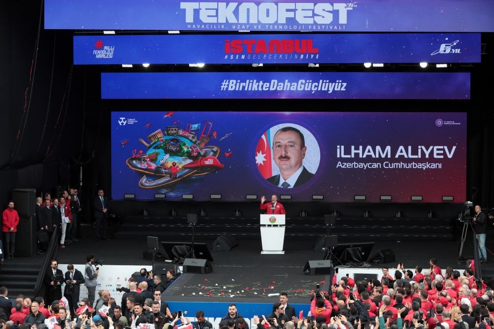 Президент Ильхам Алиев и Президент Реджеп Тайип Эрдоган приняли участие в фестивале «ТЕХНОФЕСТ» в Стамбуле (ФОТО/ВИДЕО)