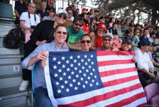 Болельщики в восторге от гонки Гран-при Азербайджана Формулы-1 (ФОТОРЕПОРТАЖ)