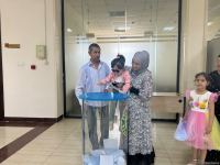 В узбекском городе Ургенч проходит голосование по поправкам в конституцию (ФОТО)