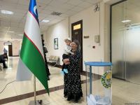 В узбекском городе Ургенч проходит голосование по поправкам в конституцию (ФОТО)