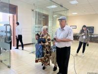 В узбекском городе Ургенч проходит голосование по поправкам в конституцию (ФОТО)