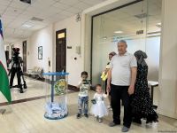 В узбекском городе Ургенч проходит голосование по поправкам в конституцию (ФОТО)