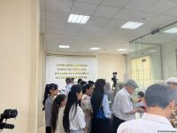 В узбекском городе Ургенч проходит голосование по поправкам в конституцию (ФОТО)