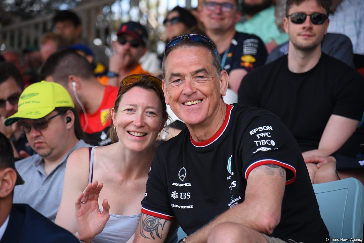 Болельщики в восторге от гонки Гран-при Азербайджана Формулы-1 (ФОТОРЕПОРТАЖ)