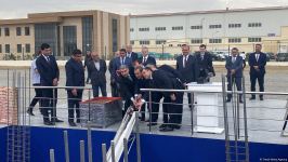 Состоялась церемония закладки фундамента совместного автомобильного предприятия Азербайджана и Узбекистана (ФОТО)