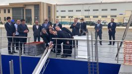 Состоялась церемония закладки фундамента совместного автомобильного предприятия Азербайджана и Узбекистана (ФОТО)