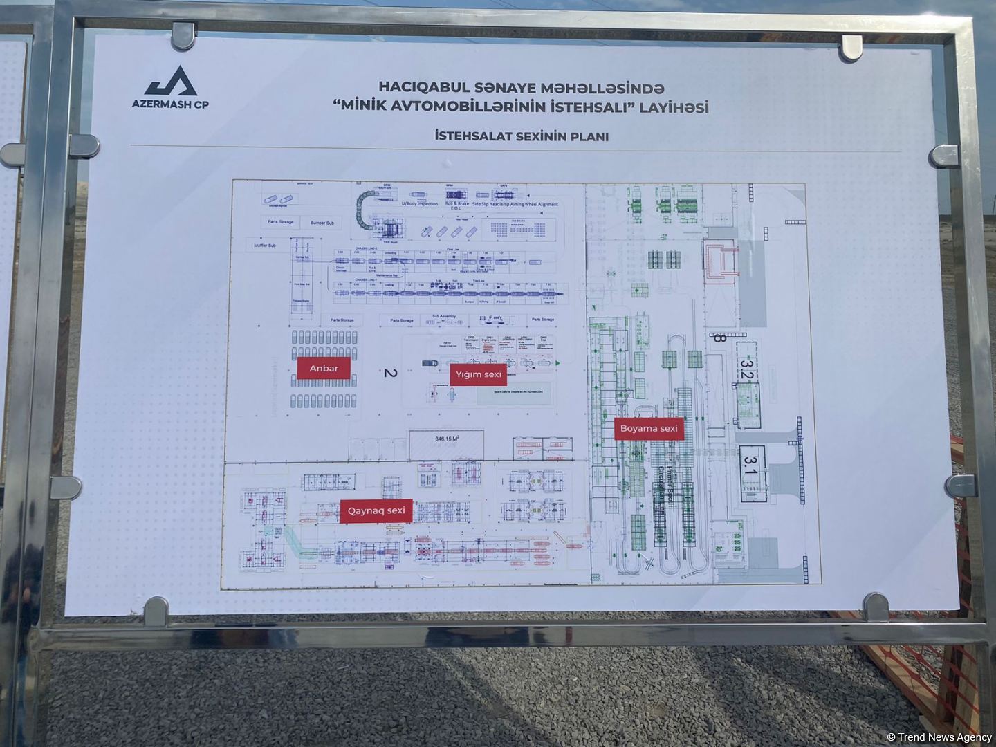 Запуск совместного автомобильного завода Азербайджана и Узбекистана ожидается в 2025 году (ФОТО)