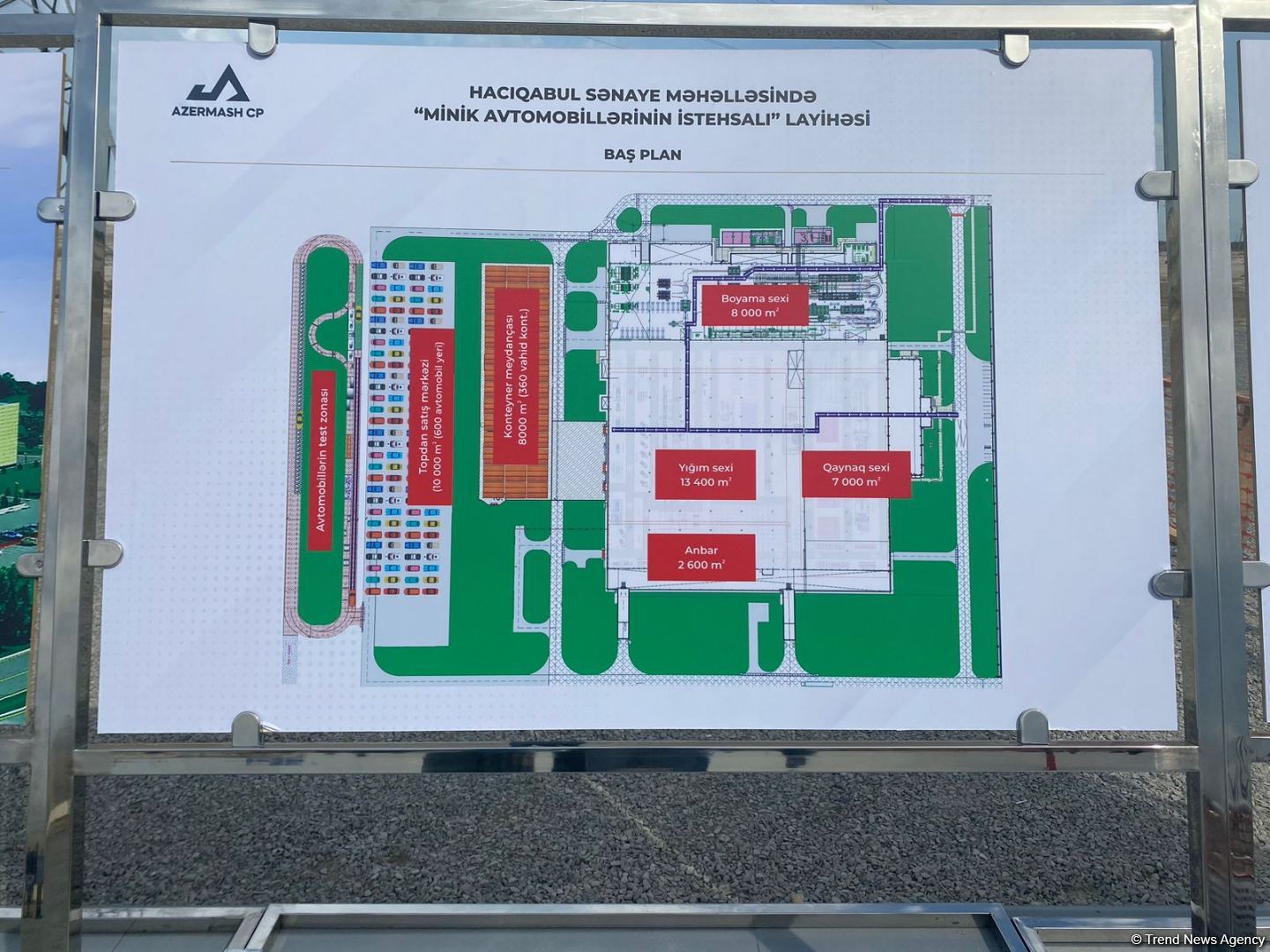 Запуск совместного автомобильного завода Азербайджана и Узбекистана ожидается в 2025 году (ФОТО)