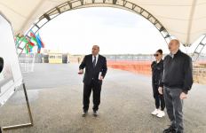 Президент Ильхам Алиев и Первая леди Мехрибан Алиева заложили фундамент Агдамского центра мугама (ФОТО/ВИДЕО)
