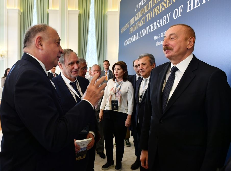 Президент Ильхам Алиев принял участие в международной конференции на тему «Формирование геополитики Большой Евразии: от прошлого к настоящему и будущему» в Шуше (ВИДЕО/ФОТО)