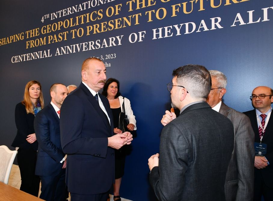 Президент Ильхам Алиев принял участие в международной конференции на тему «Формирование геополитики Большой Евразии: от прошлого к настоящему и будущему» в Шуше (ВИДЕО/ФОТО)