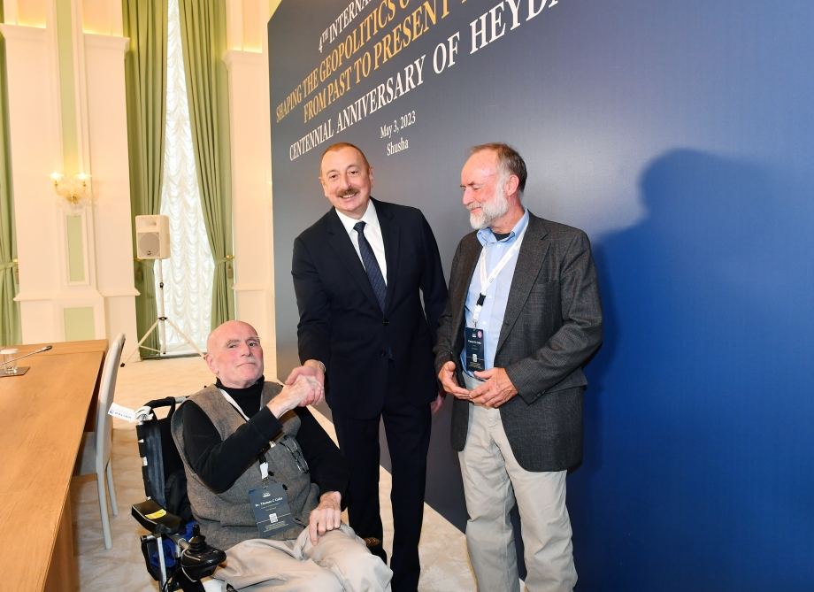 Президент Ильхам Алиев принял участие в международной конференции на тему «Формирование геополитики Большой Евразии: от прошлого к настоящему и будущему» в Шуше (ВИДЕО/ФОТО)