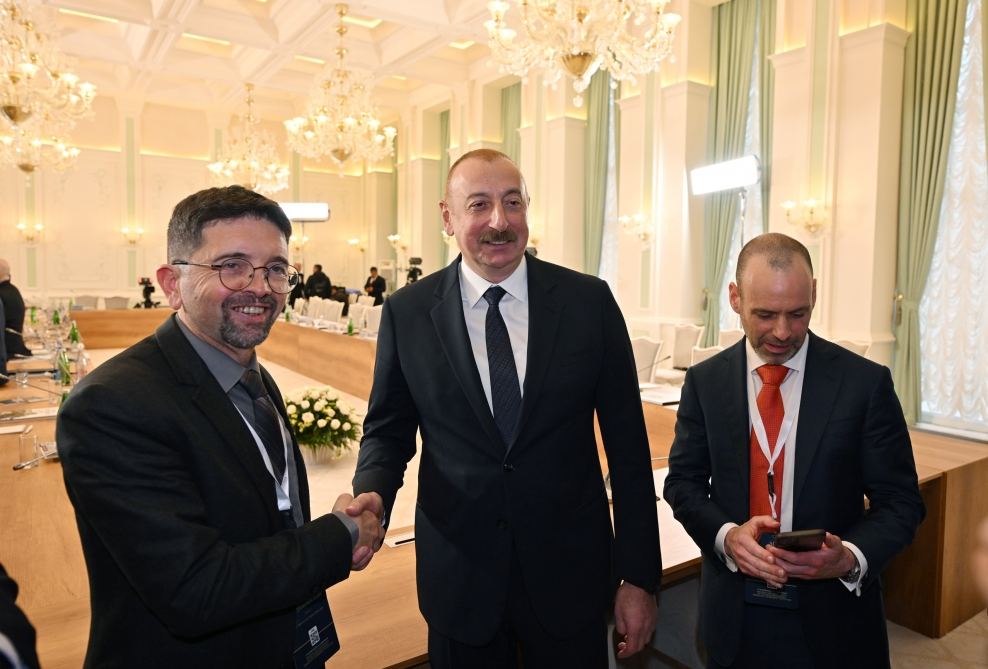 Президент Ильхам Алиев принял участие в международной конференции на тему «Формирование геополитики Большой Евразии: от прошлого к настоящему и будущему» в Шуше (ВИДЕО/ФОТО)