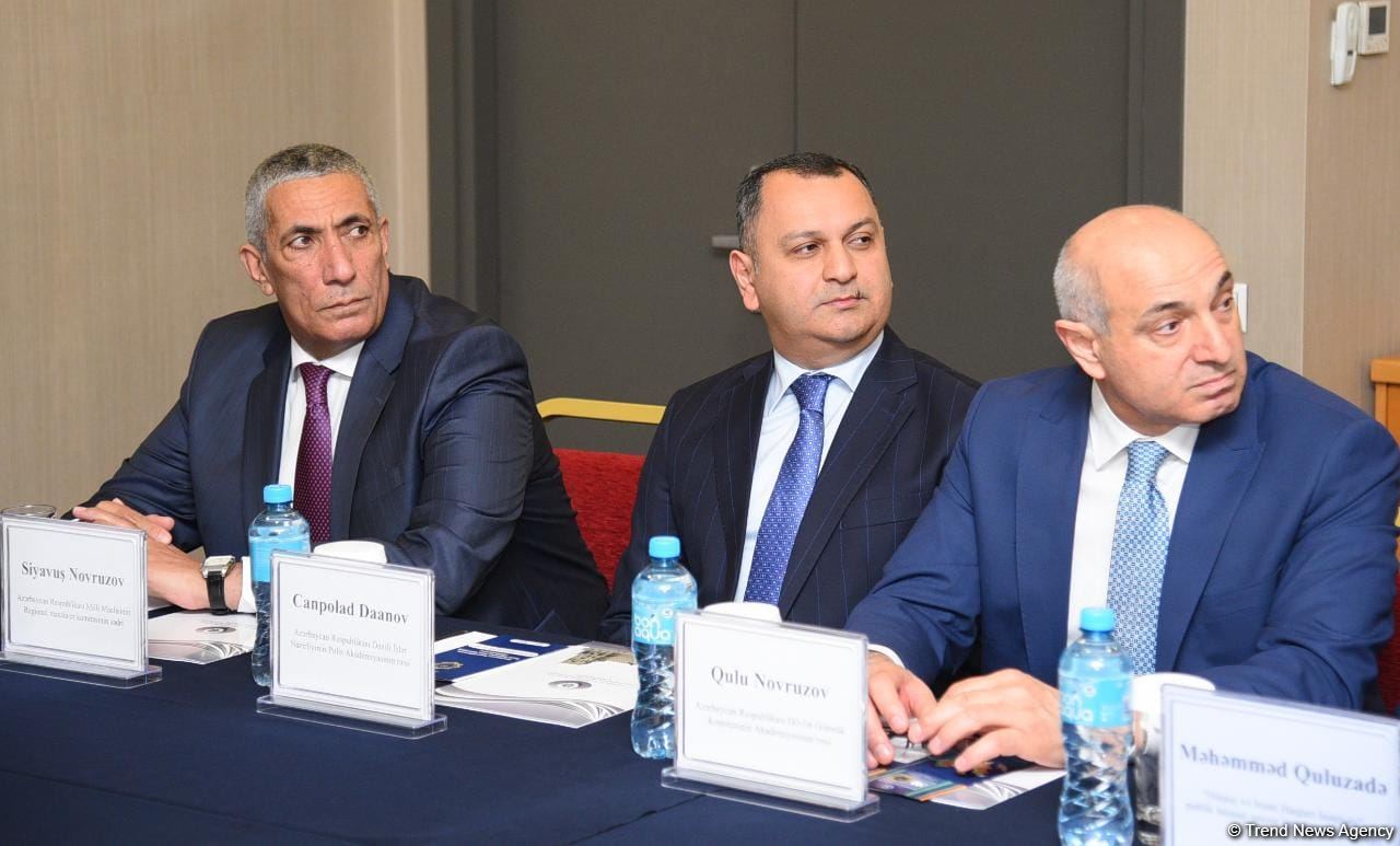 В Баку проходит научно-практическая конференция "Общенациональный лидер Гейдар Алиев и развитие прав человека в независимом Азербайджане" (ФОТО)