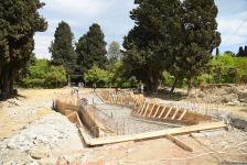 Незаконно построенные на территории Центрального ботанического сада в Баку рестораны и авторемонтные мастерские снесены (ФОТО)