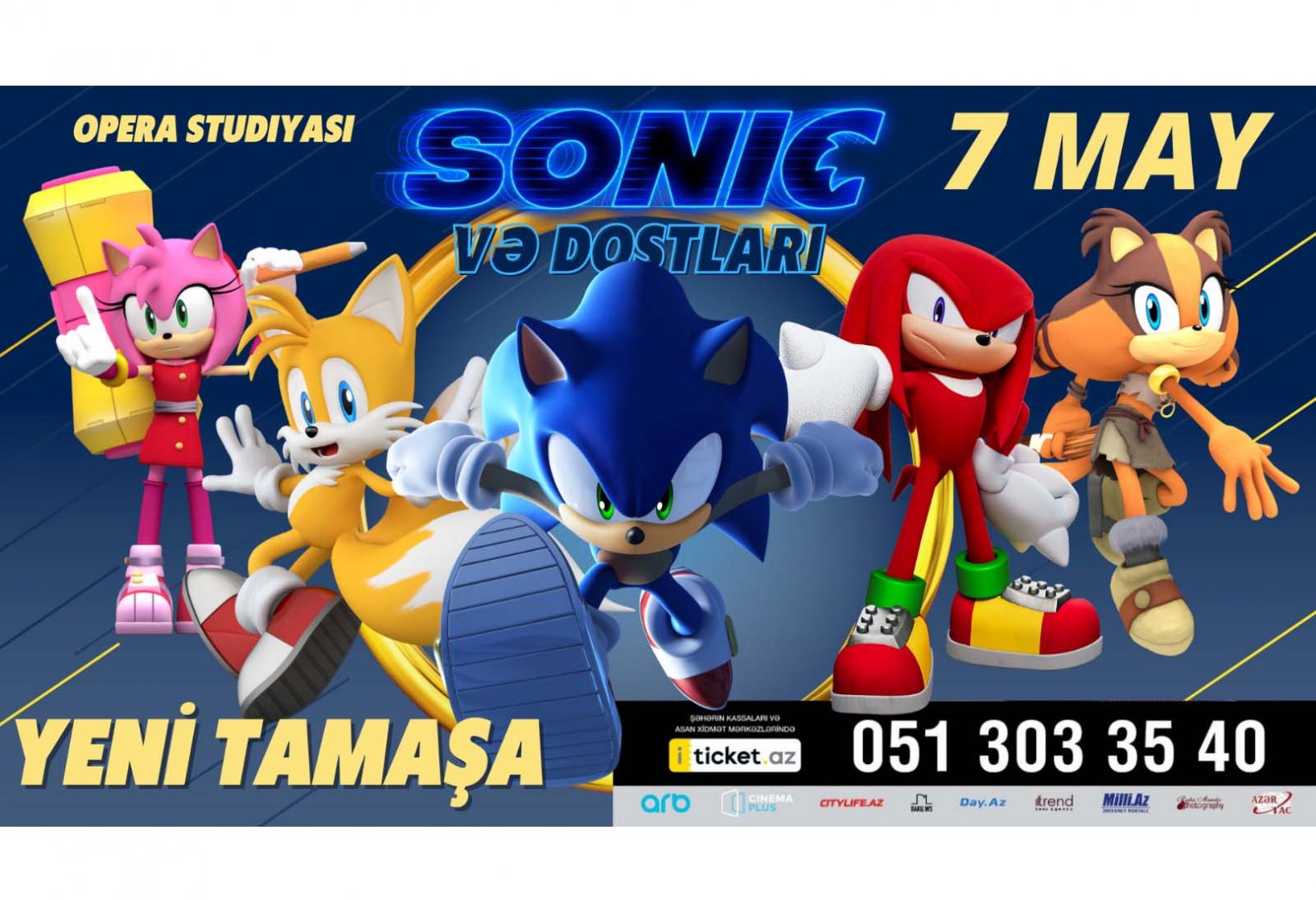 Свобода и приключения: "Соник и друзья" в Баку