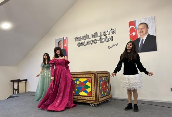 Коллектив Кукольного театра имени Абдуллы Шаига выступил в селе Талыш Тертерского района (ФОТО)