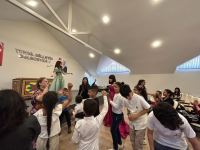 Коллектив Кукольного театра имени Абдуллы Шаига выступил в селе Талыш Тертерского района (ФОТО)