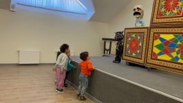 Коллектив Кукольного театра имени Абдуллы Шаига выступил в селе Талыш Тертерского района (ФОТО)