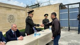 Распоряжение о помиловании применено к 33 лицам в пенитенциарном учреждении №2 Азербайджана (ФОТО)