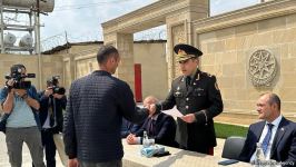 Распоряжение о помиловании применено к 33 лицам в пенитенциарном учреждении №2 Азербайджана (ФОТО)