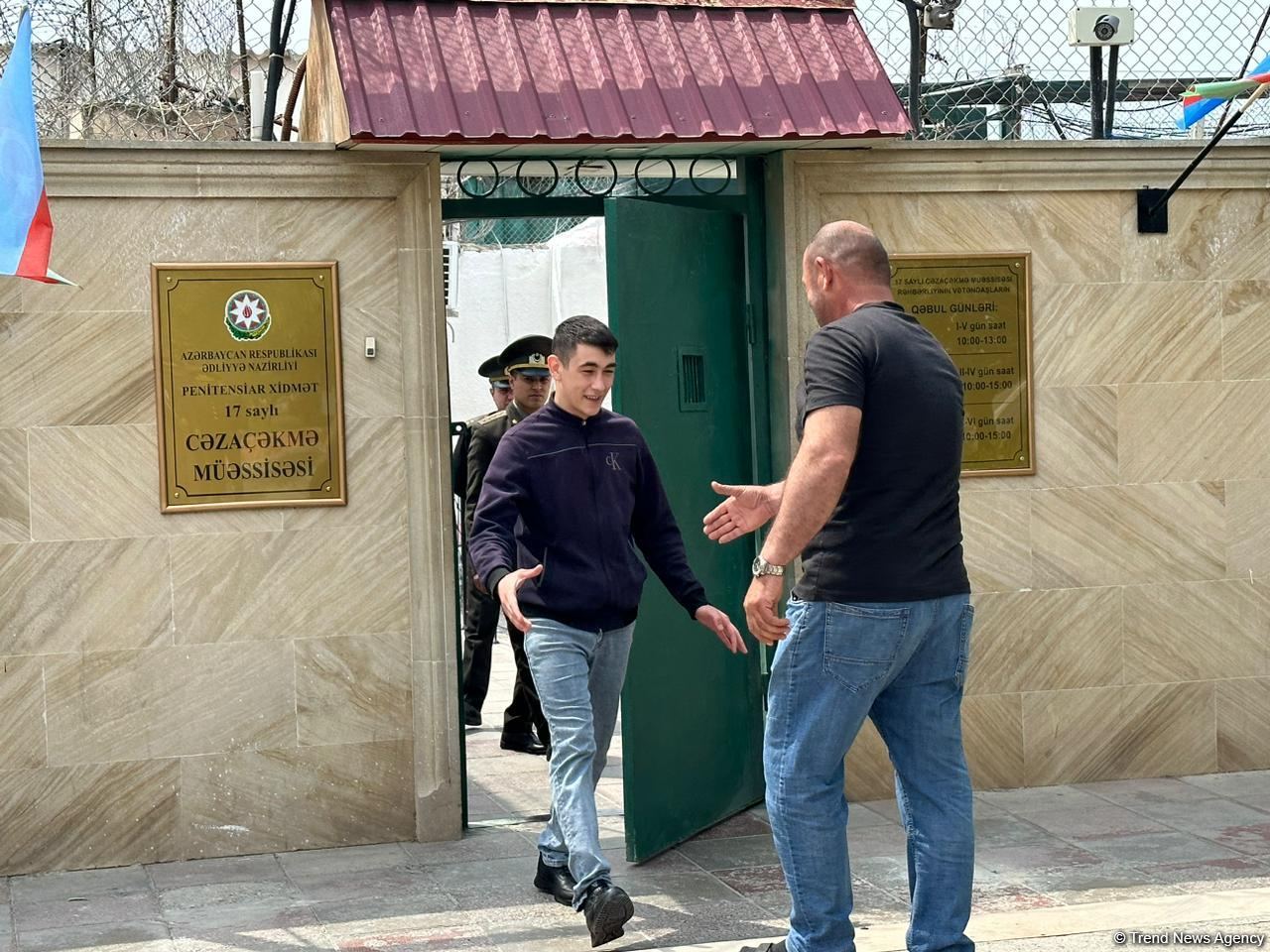 В пенитенциарном учреждении №17 в Азербайджане началось исполнение распоряжения о помиловании (ФОТО)