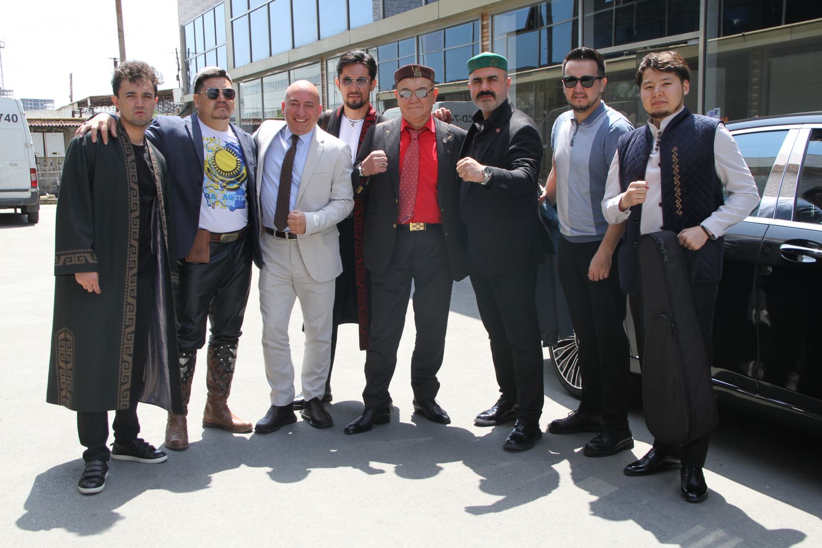 Представители сфер культуры и спорта из Казахстана находятся с визитом в Азербайджане (ФОТО)